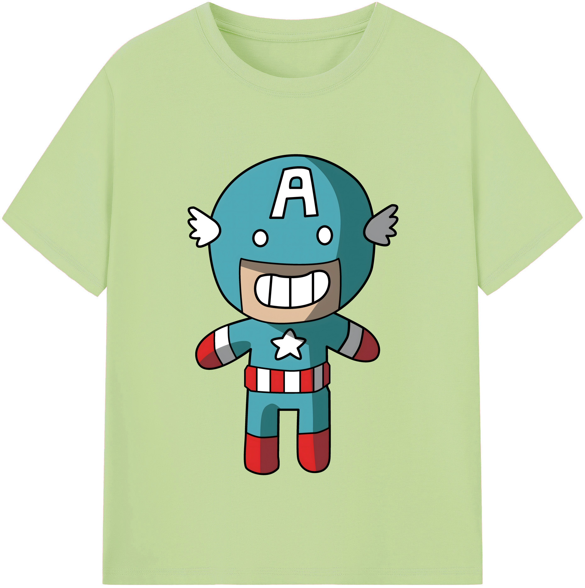 （画像用） アベンジャーズ The Avengers 綿100％半袖Tシャツ（フロントプリント）